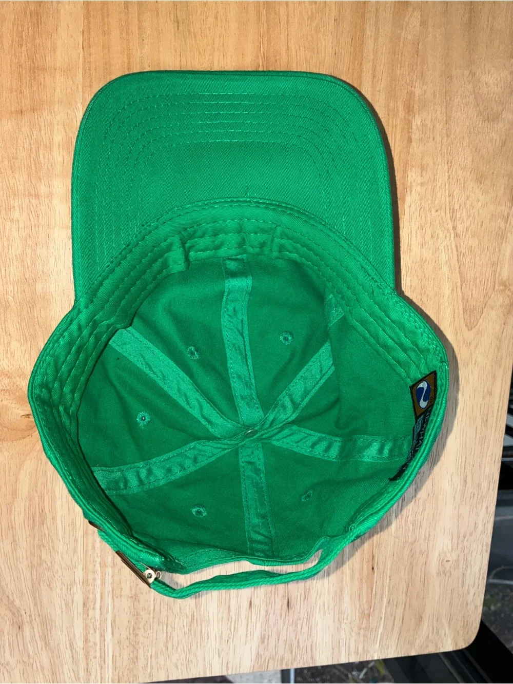 Newhattan Bright Green Blank Baseball Cap - Adjustable Cotton Dad Hat OSFA